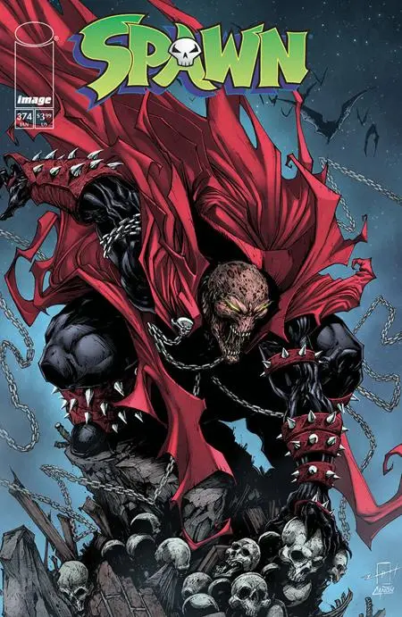 Spawn #374 Cvr B Jonathan Uribe Var 1