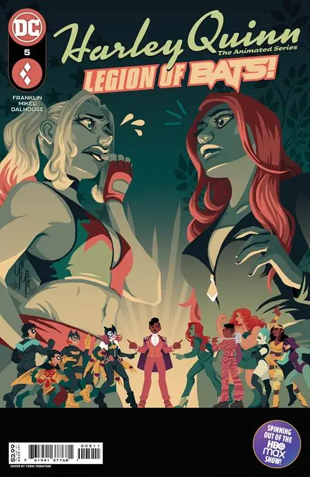 Harley Quinn The Animated Series Legion Of Bats #5 (Of 6) Cvr A Yoshi Yoshitani 1