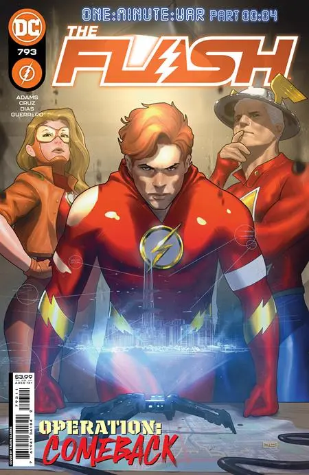 Flash #793 Cvr A Taurin Clarke (One-Minute War) 1