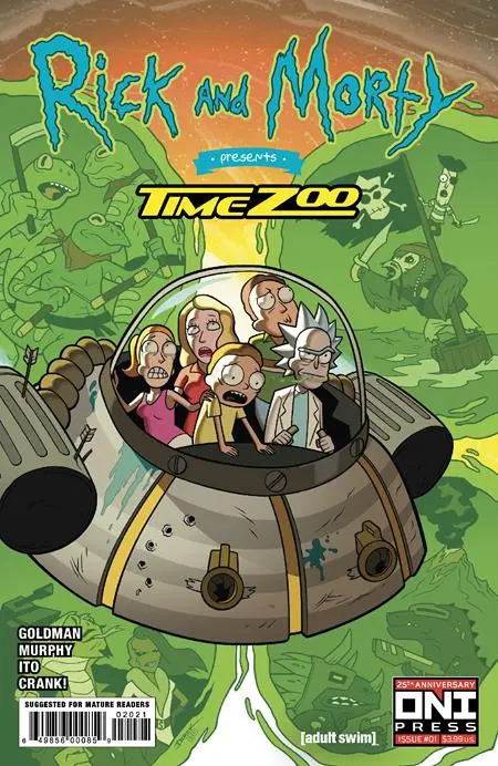 Rick And Morty Presents Time Zoo #1 (Cvr B) 1