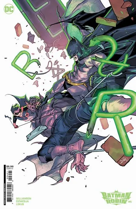Batman And Robin #6 Cvr B Yasmine Putri Card Stock Var 1