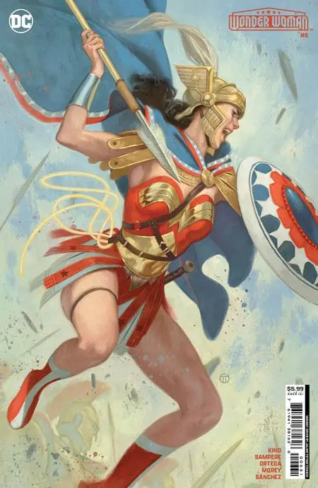 Wonder Woman #6 Cvr C Julian Totino Tedesco Card Stock Var 1