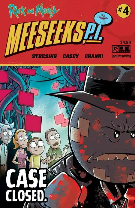 Rick And Morty Meeseeks Pi #4 (Of 4) Cvr A Fred C Stresing (Mr) 1