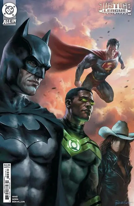 Justice League Unlimited #4 Cvr C Lucio Parrillo Card Stock Var 1