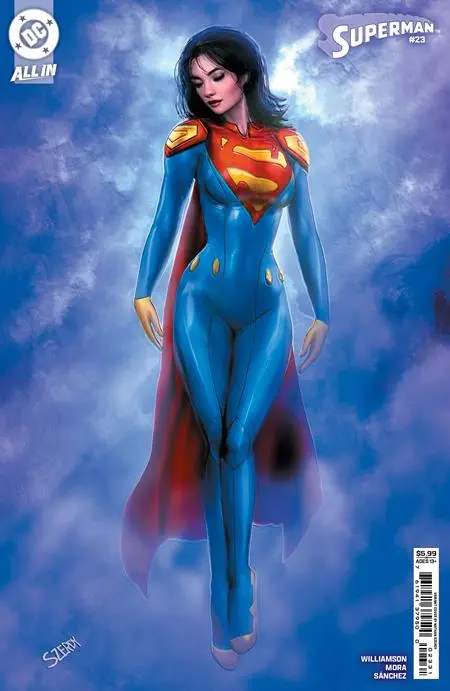 Superman #23 Cvr B Nathan Szerdy Card Stock Var 1