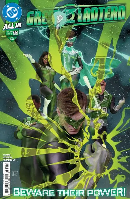 Green Lantern #20 Cvr A Ariel Colon 1