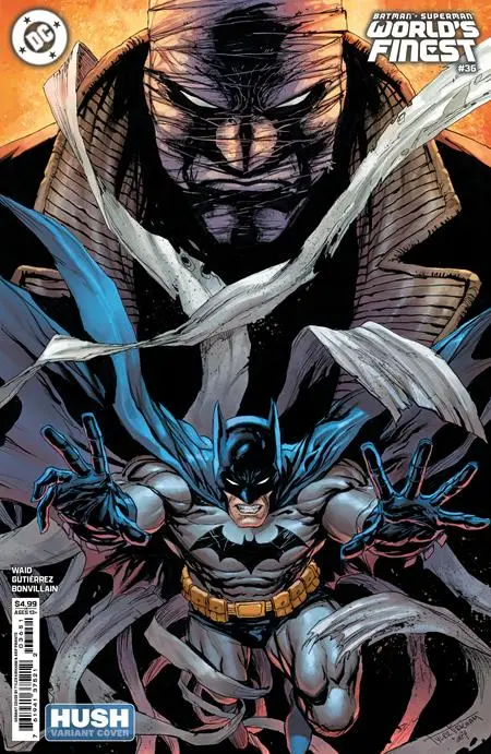 Batman Superman Worlds Finest #36 Cvr D Tyler Kirkham Hush Card Stock Var 1