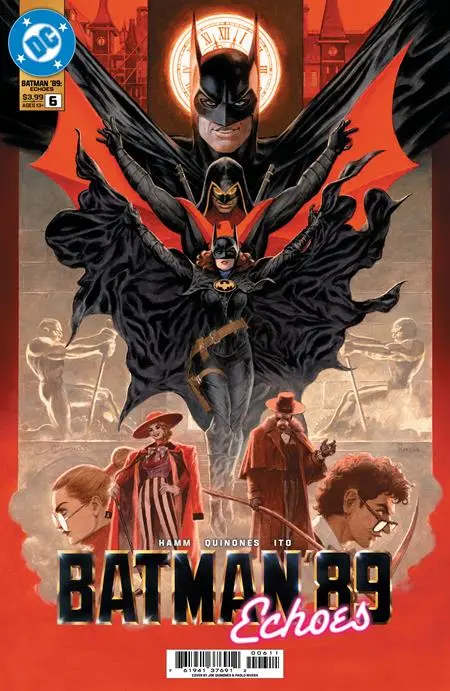 Batman 89 Echoes #6 (Of 6) Cvr A Joe Quinones & Paolo Rivera Var 1