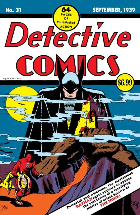 Detective Comics #31 Facsimile Edition Cvr A Bob Kane 1