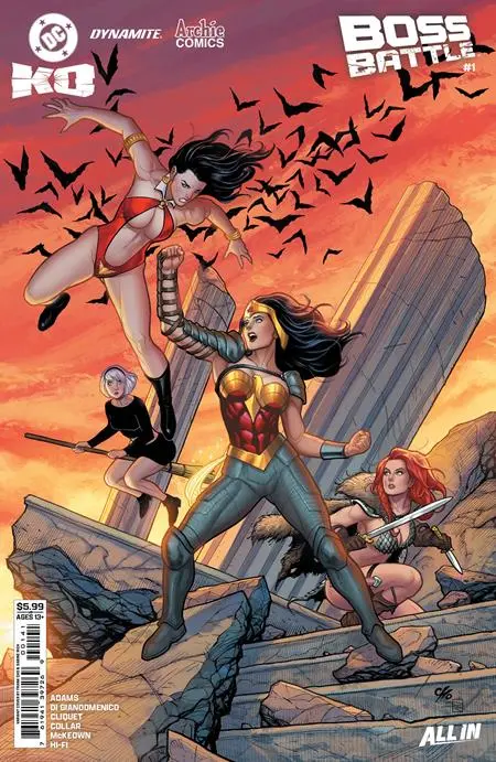 Dc K.O. Boss Battle #1 (One Shot) Cvr D Frank Cho Card Stock Var 1