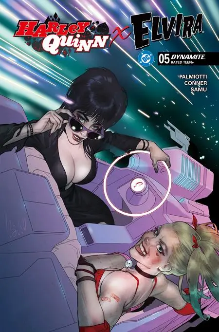 Harley Quinn X Elvira #5 Cvr D Ben Caldwell Var (02/18/26) 1
