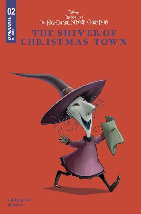 Tim Burtons The Nightmare Before Christmas The Shiver Of Christmas Town #2 Cvr D Disney Library Var 1