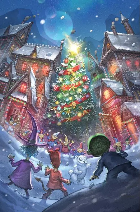 Tim Burtons The Nightmare Before Christmas The Shiver Of Christmas Town #2 Cvr G Inc 1:10 Alan Quah Virgin Var 1