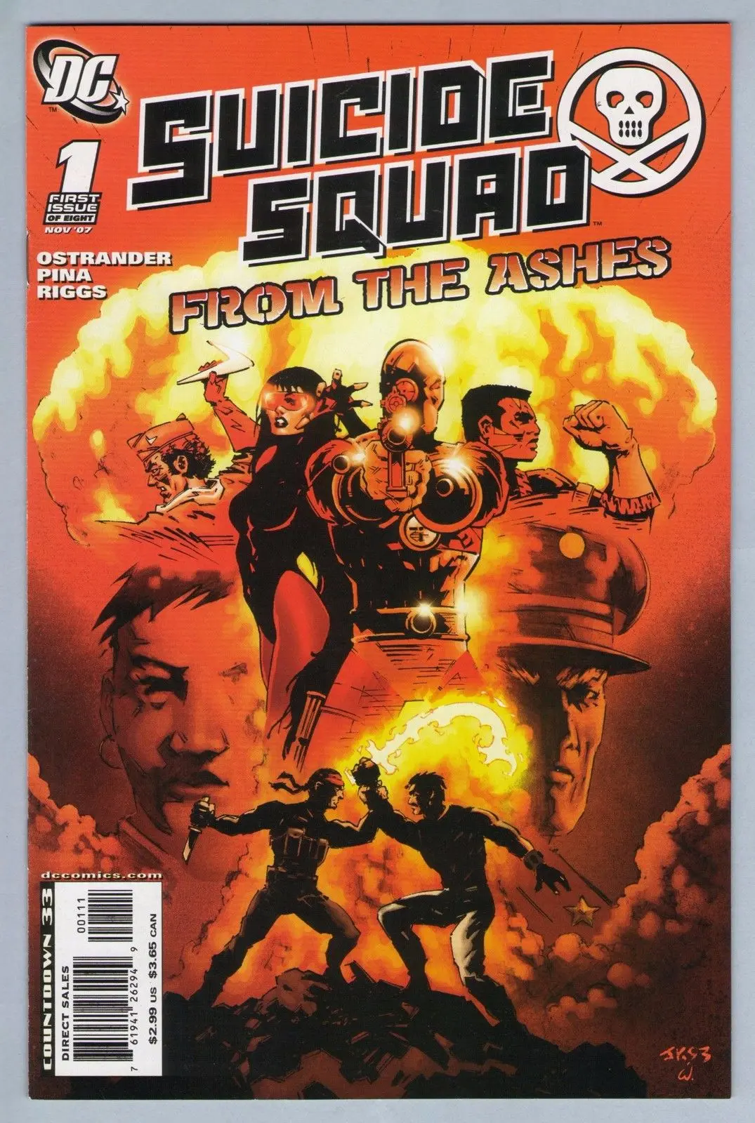 Suicide Squad: Raise The Flag 1 (Nov 2007) Nm- (9.2) 1