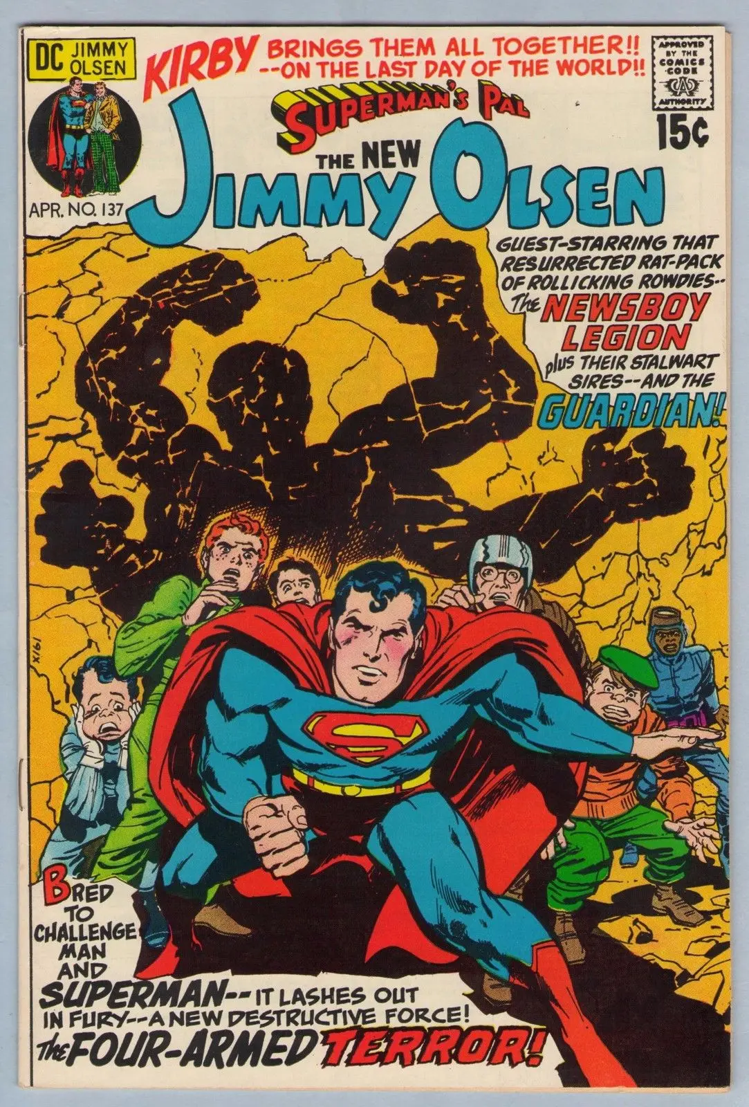 Superman's Pal Jimmy Olsen 137 (Apr 1971) Vf-Nm (9.0) 1