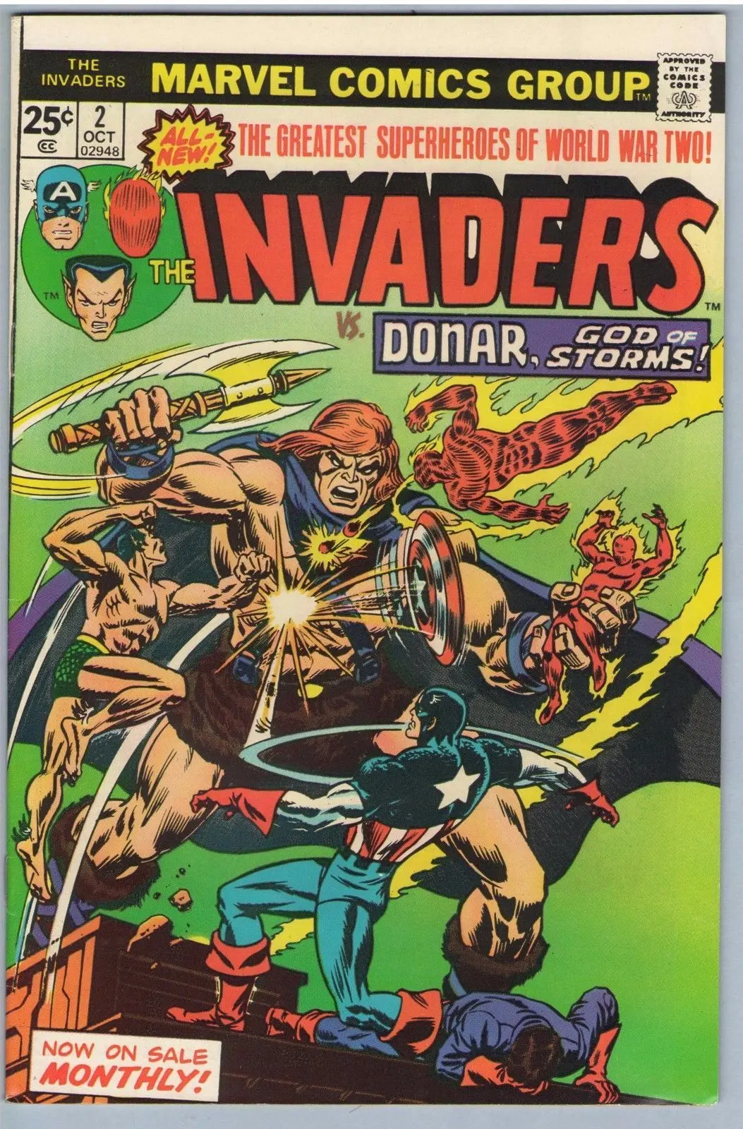 Invaders 2 (Oct 1975) Vf (8.0) 1