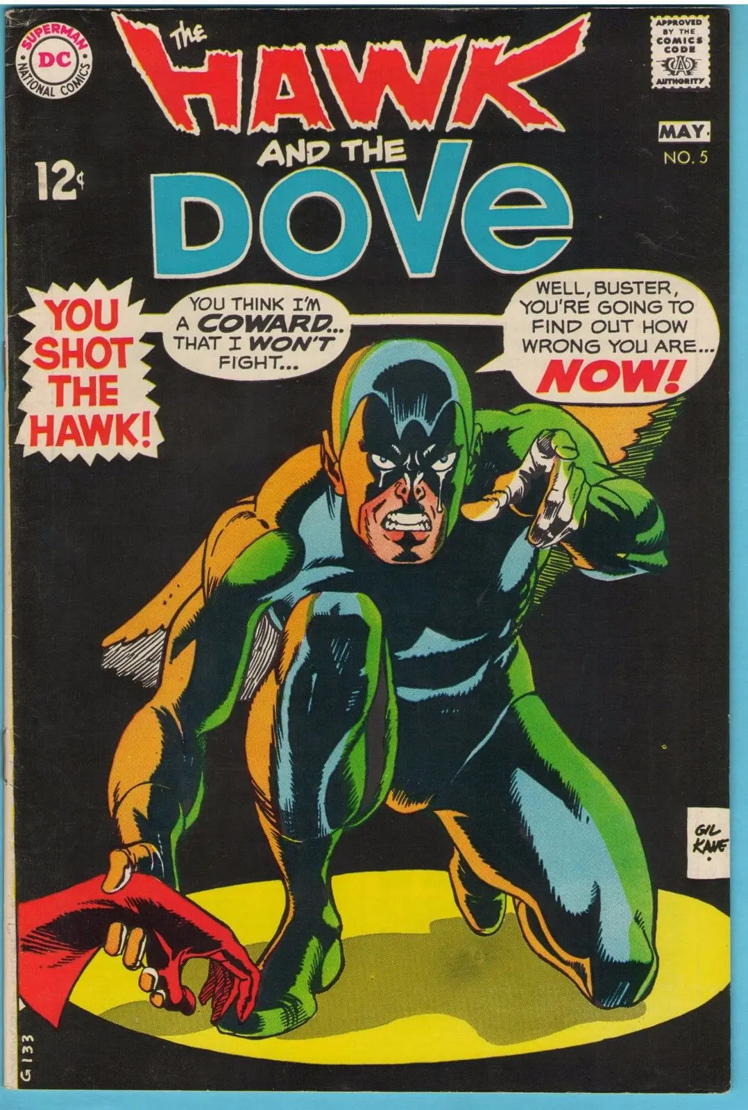 Hawk And The Dove 5 (May 1969) Fi-Vf (7.0) 1
