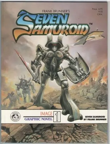 Frank Brunner's Seven Samuroid (Image Graphic Novel 1) (1984) Vf-Nm (9.0) 1