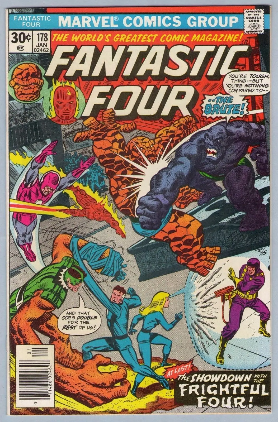 Fantastic Four 178 (Jan 1977) Vf- (7.5) 1