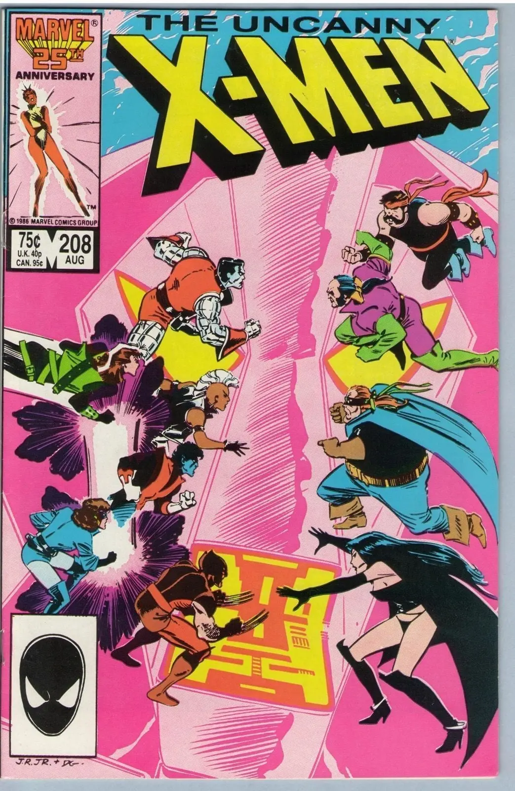 Uncanny X-Men 208 (Aug 1986) Nm- (9.2) 1