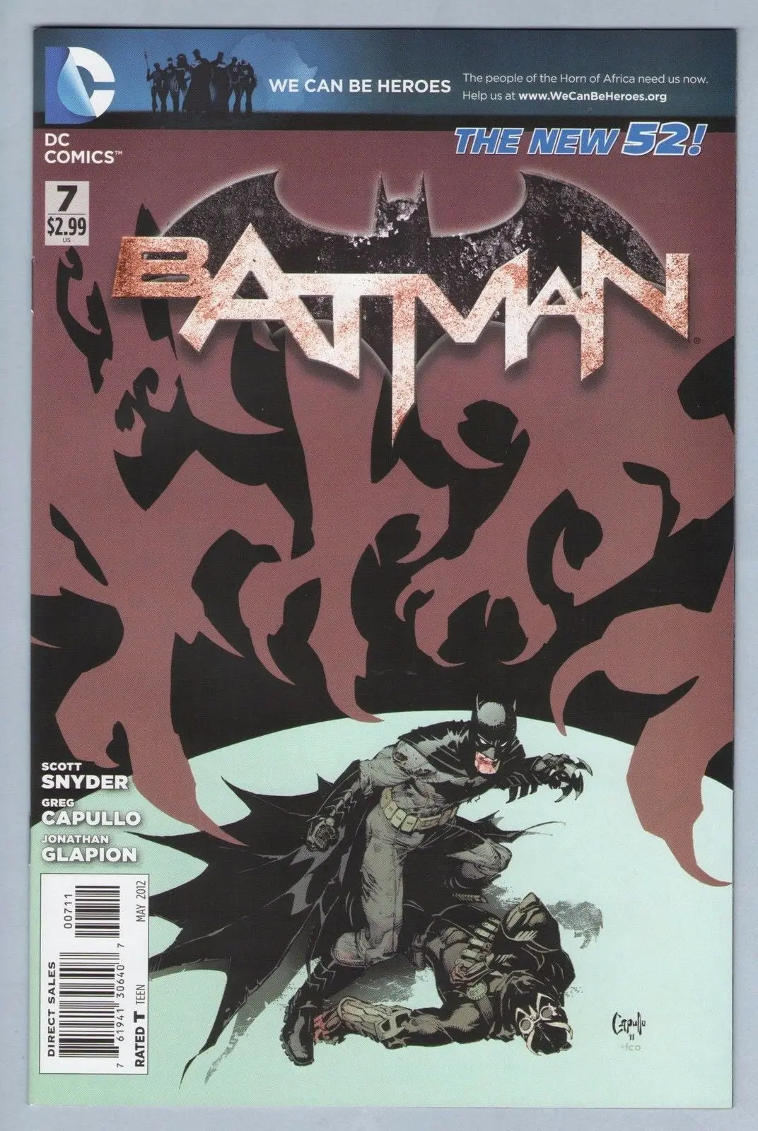 Batman V2 7 (May 2012) Nm- (9.2) 1