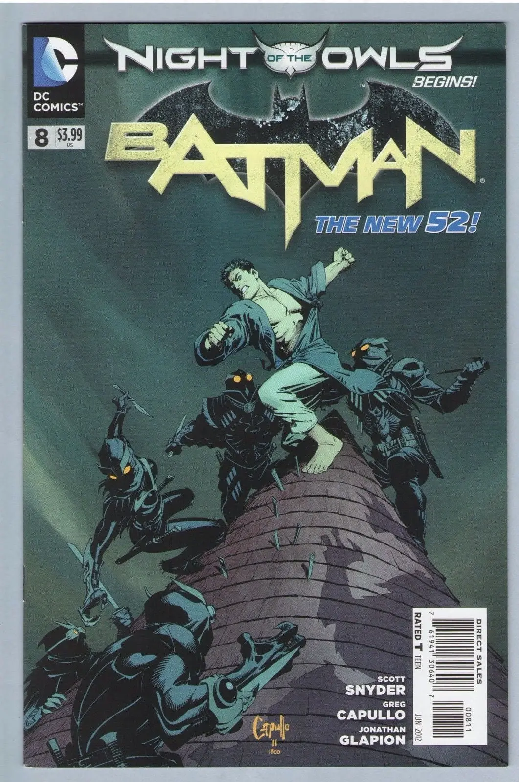 Batman V2 8 (Jun 2012) Nm- (9.2) 1
