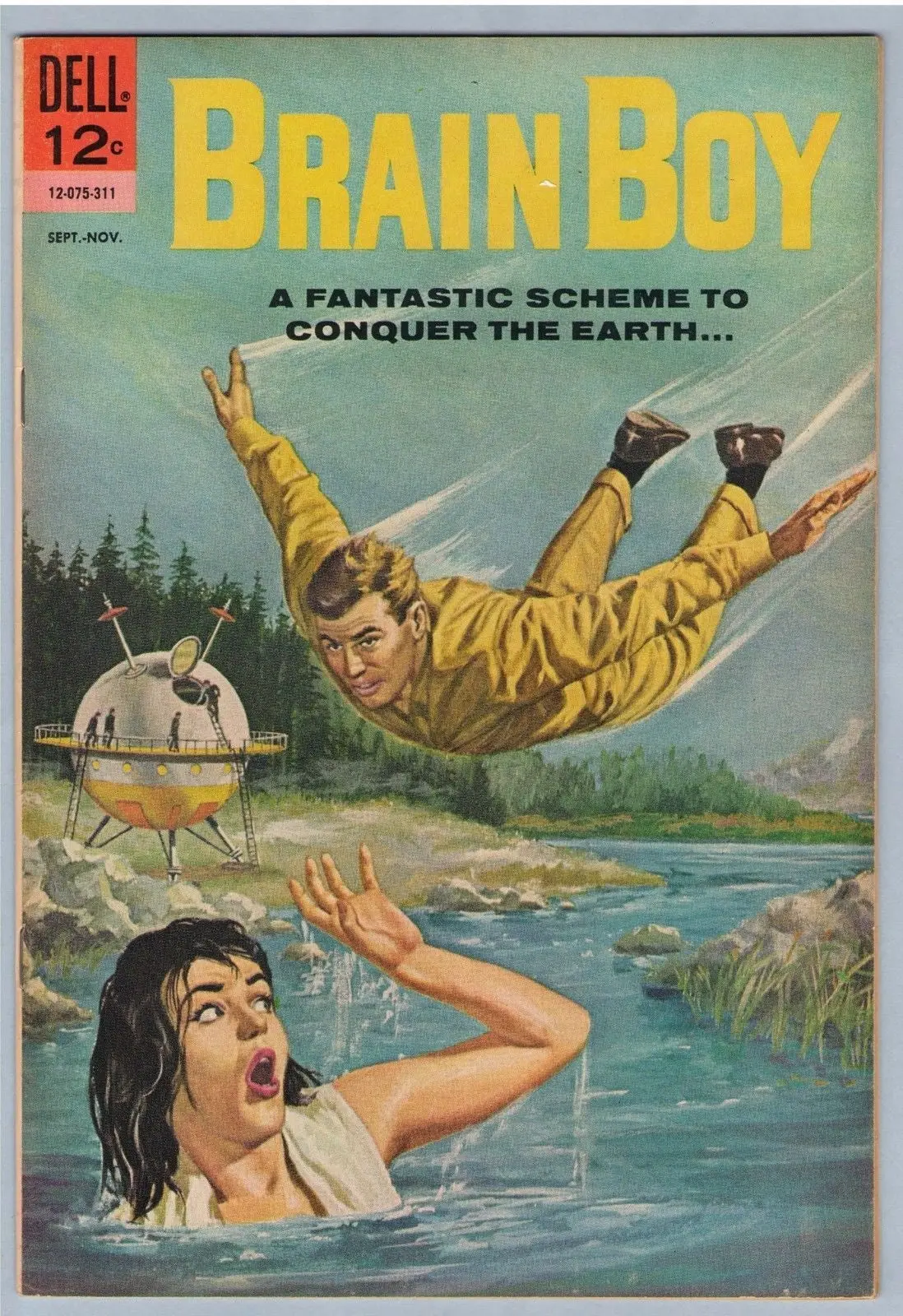 Brain Boy 6 (Nov 1963) Nm- (9.2) 1