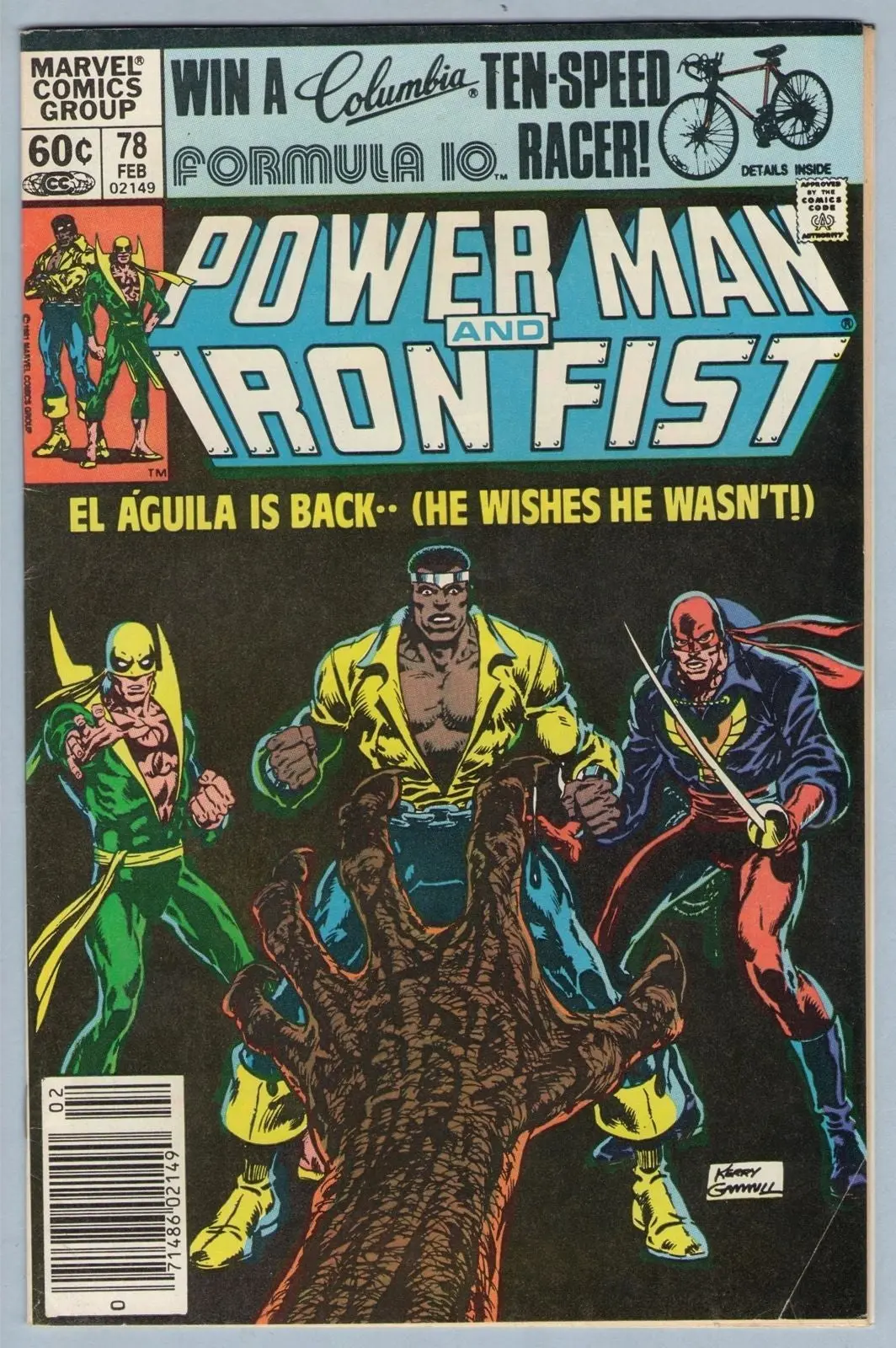 Power Man & Iron Fist 78 (Feb 1982) Fi+ (6.5) 1
