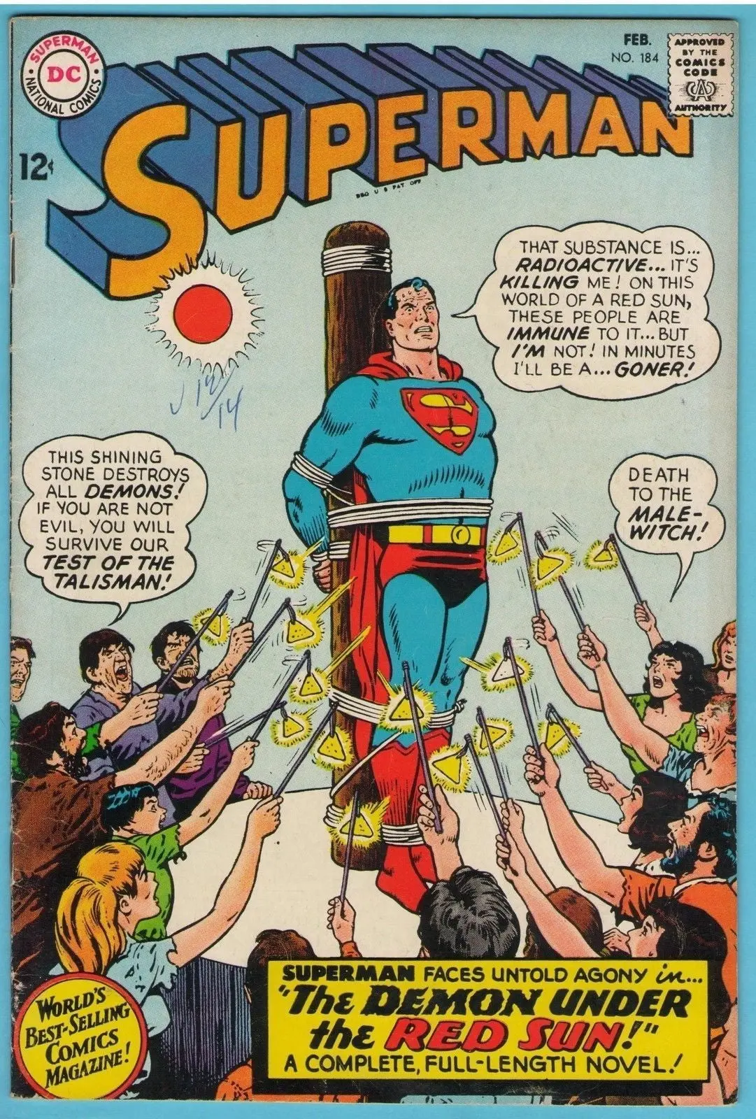 Superman 184 Feb 1965 Fi- (5.5) 1