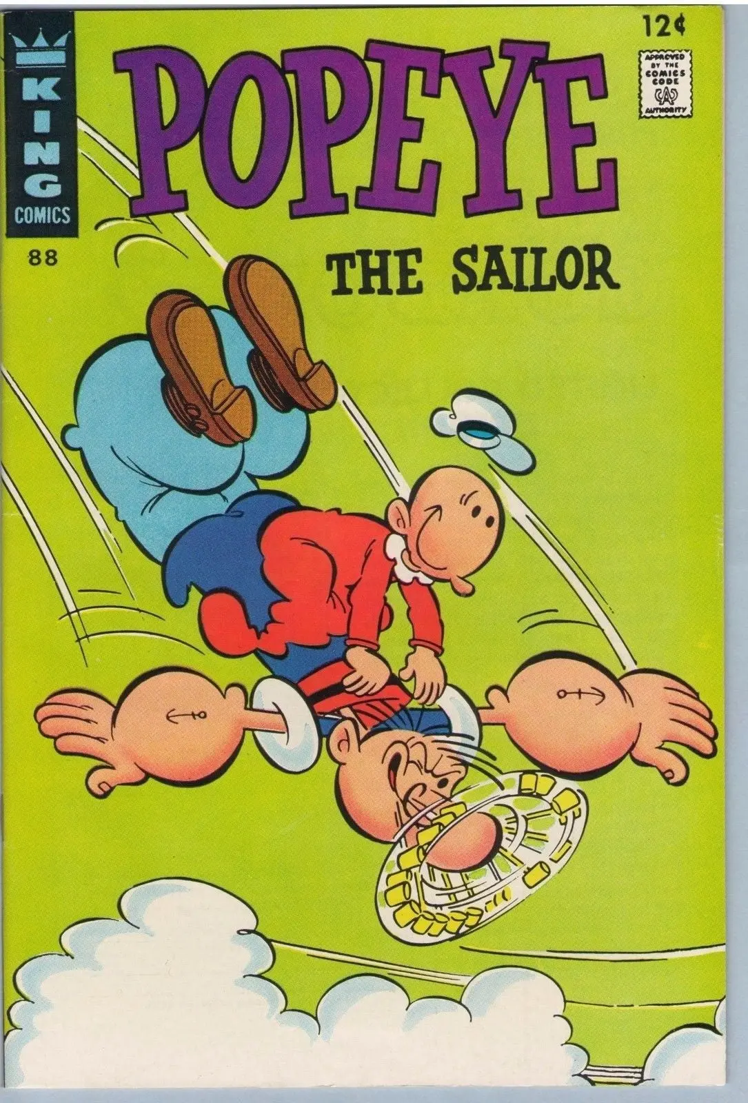 Popeye 88 (Aug 1967) Nm- (9.2) 1