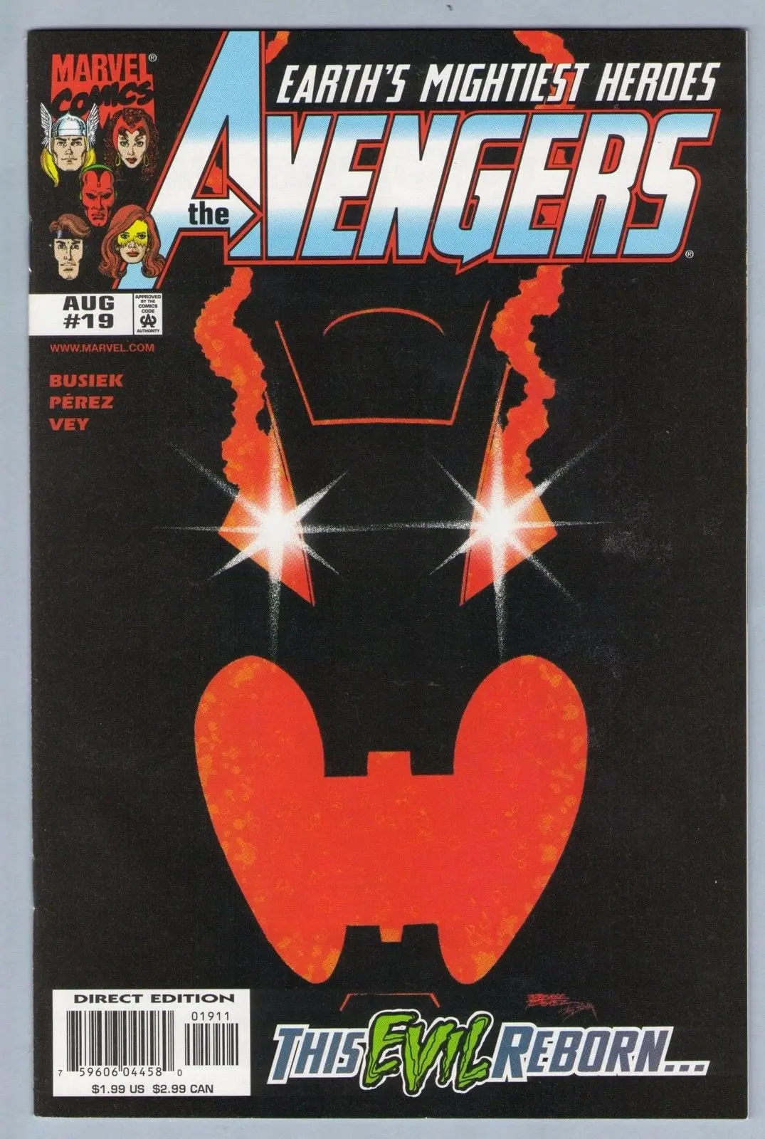 Avengers 19 (Aug 1999) Nm- (9.2) 1