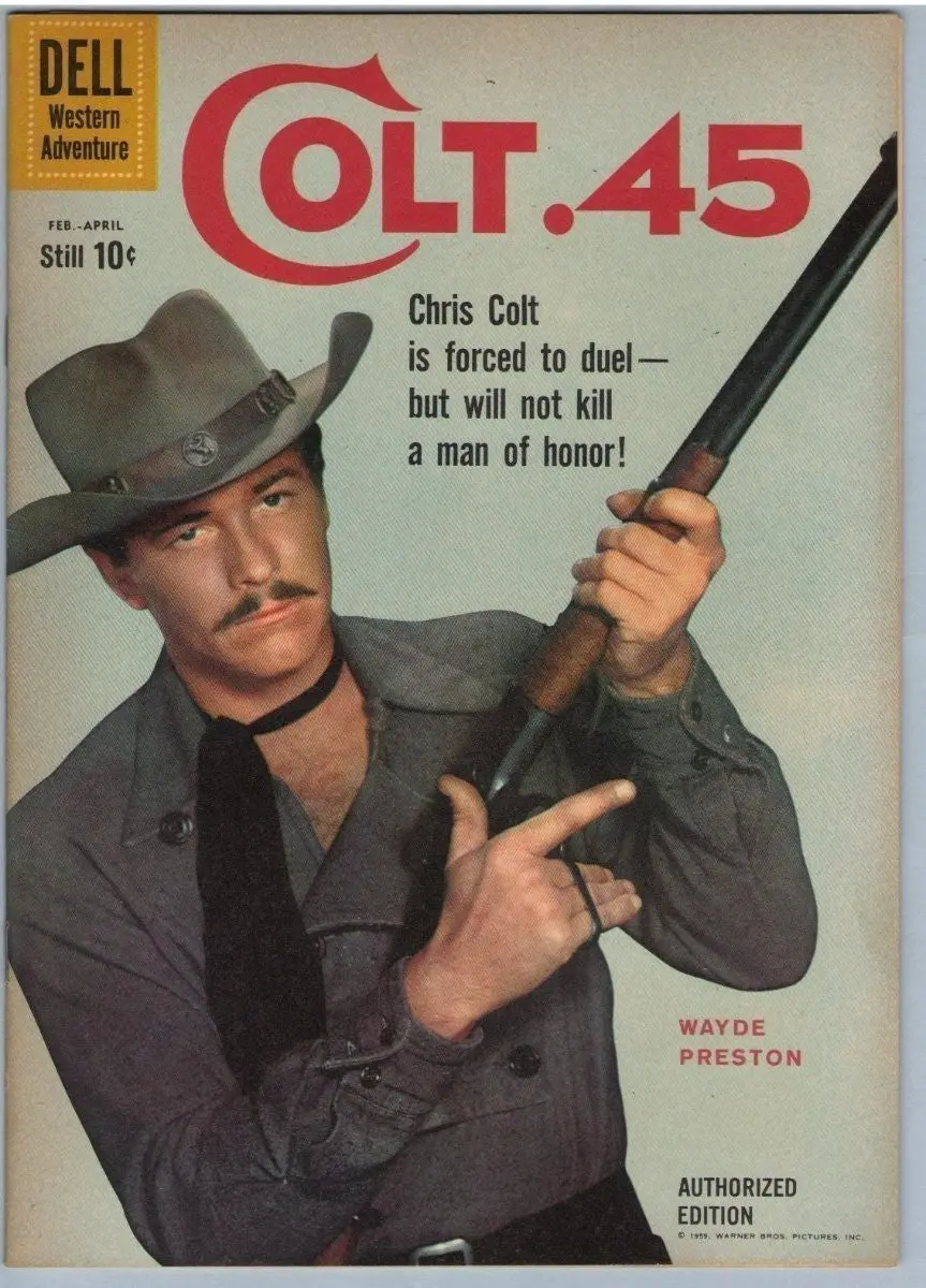 Colt .45 4 (Apr 1960) Nm- (9.2) 1