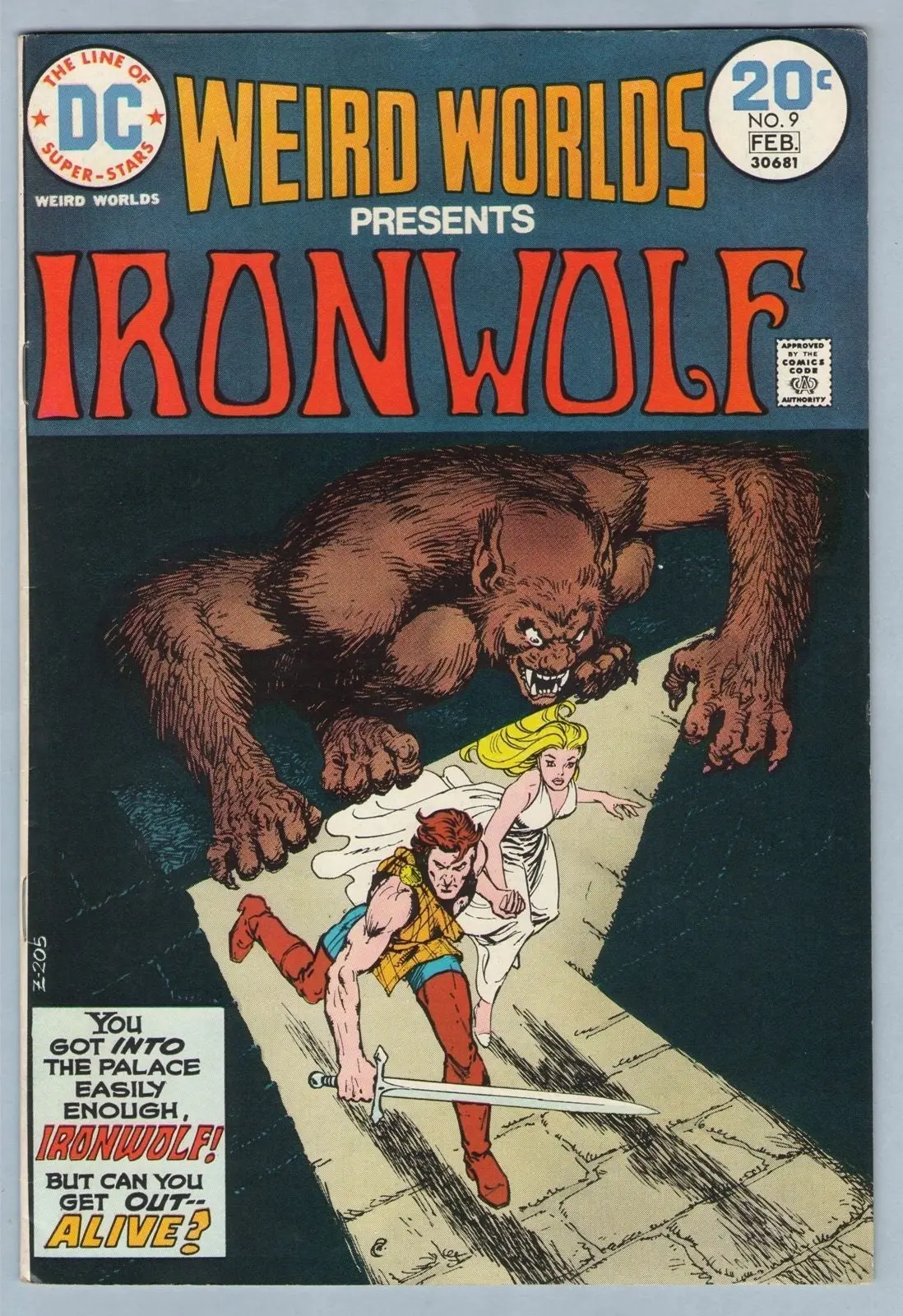 Weird Worlds 9 (Feb 1974) Vf+ (8.5) 1