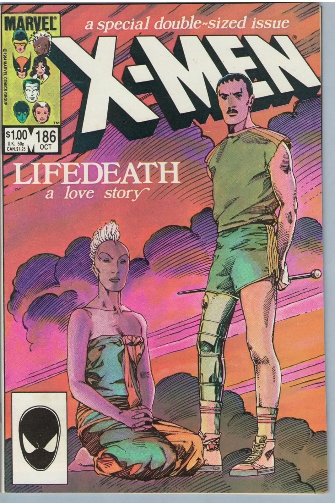 Uncanny X-Men 186 (Oct 1984) Nm- (9.2) 1