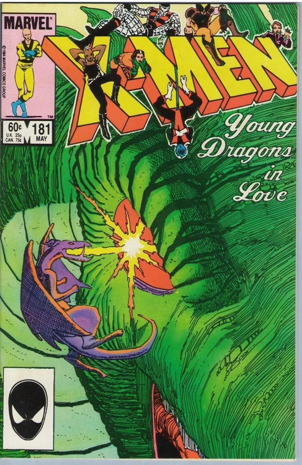 Uncanny X-Men 181 (Mar 1984) Nm- (9.2) 1