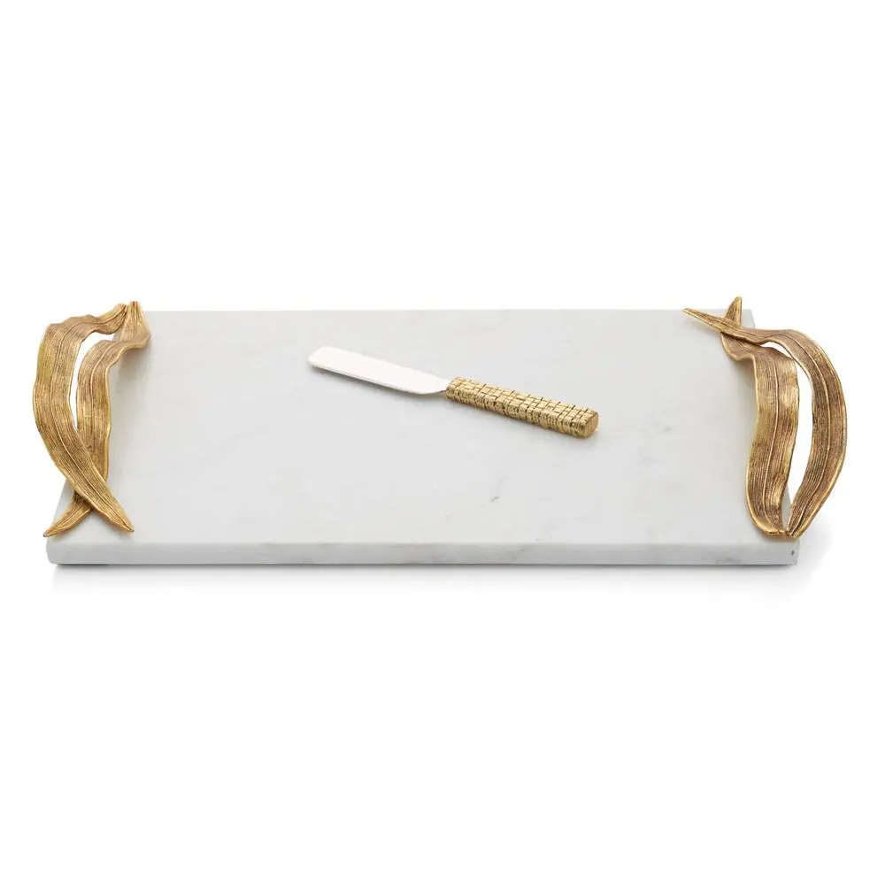 Palm Cheese Board W/ Knife 1