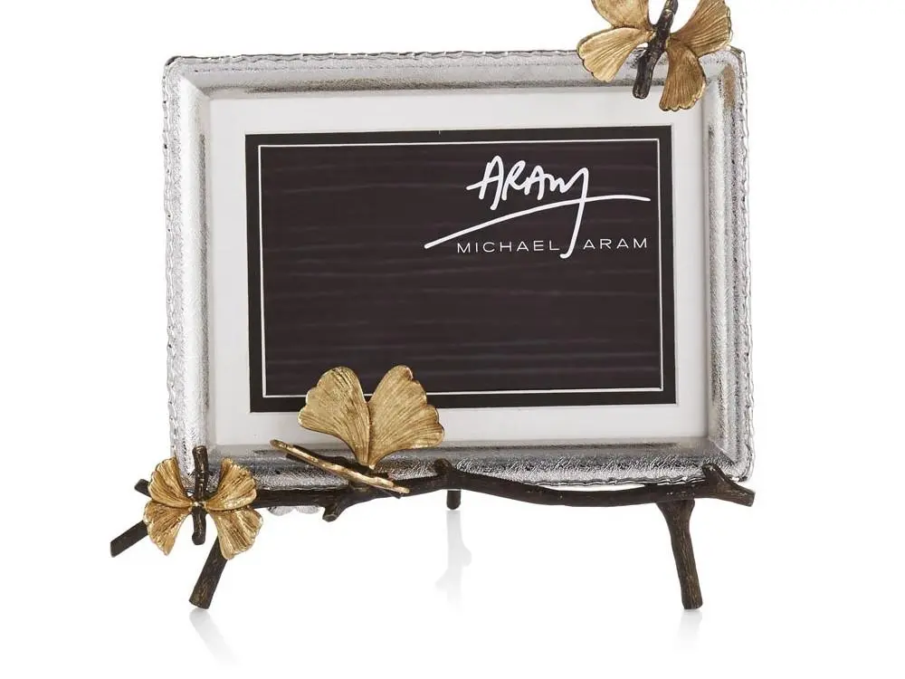 Butterfly Ginkgo Easel Frame 1