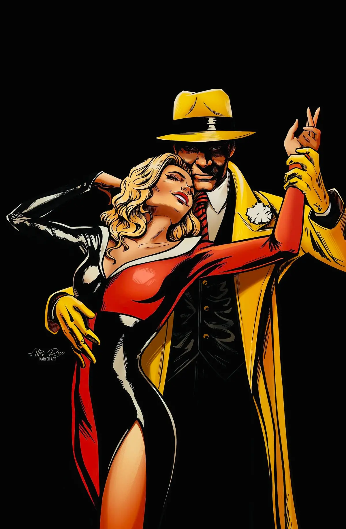 Dick Tracy #1 C2e2 Exclusive Foil Karych /100 1