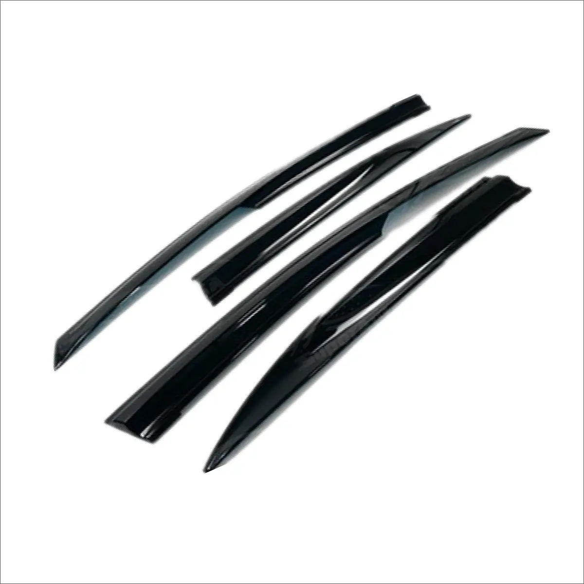 Fit 2019-2023 Nissan Altima 3D Mugen Style Vent Window Visors Rain Sun Wind Guards Shade Deflectors 2