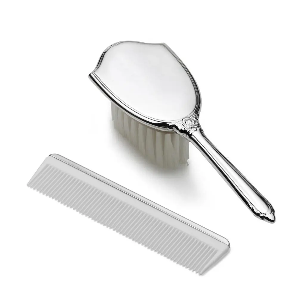 Girls Plain Brush Comb Set 1