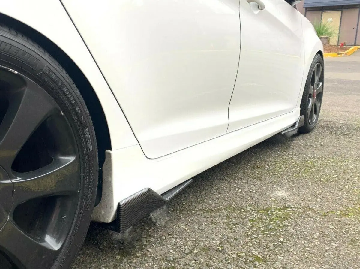 Side Skirt Splitter - Carbon Fiber Print  | Fits Mazda 3 ( 08-24 ) 1