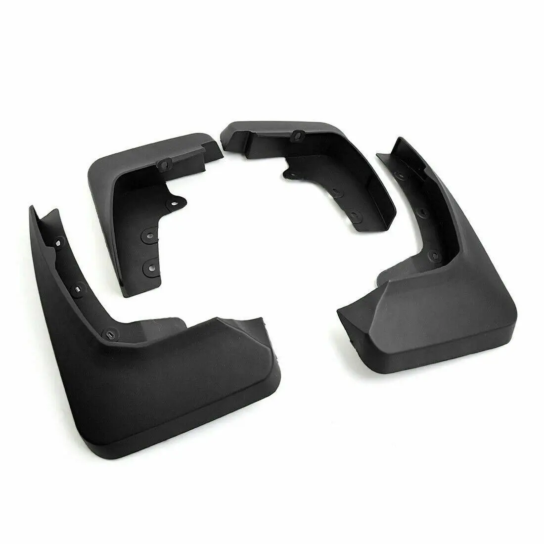 Fit 2015-2018 Ford Edge Black Car Front Rear Mud Flaps Splash Guards Set 1