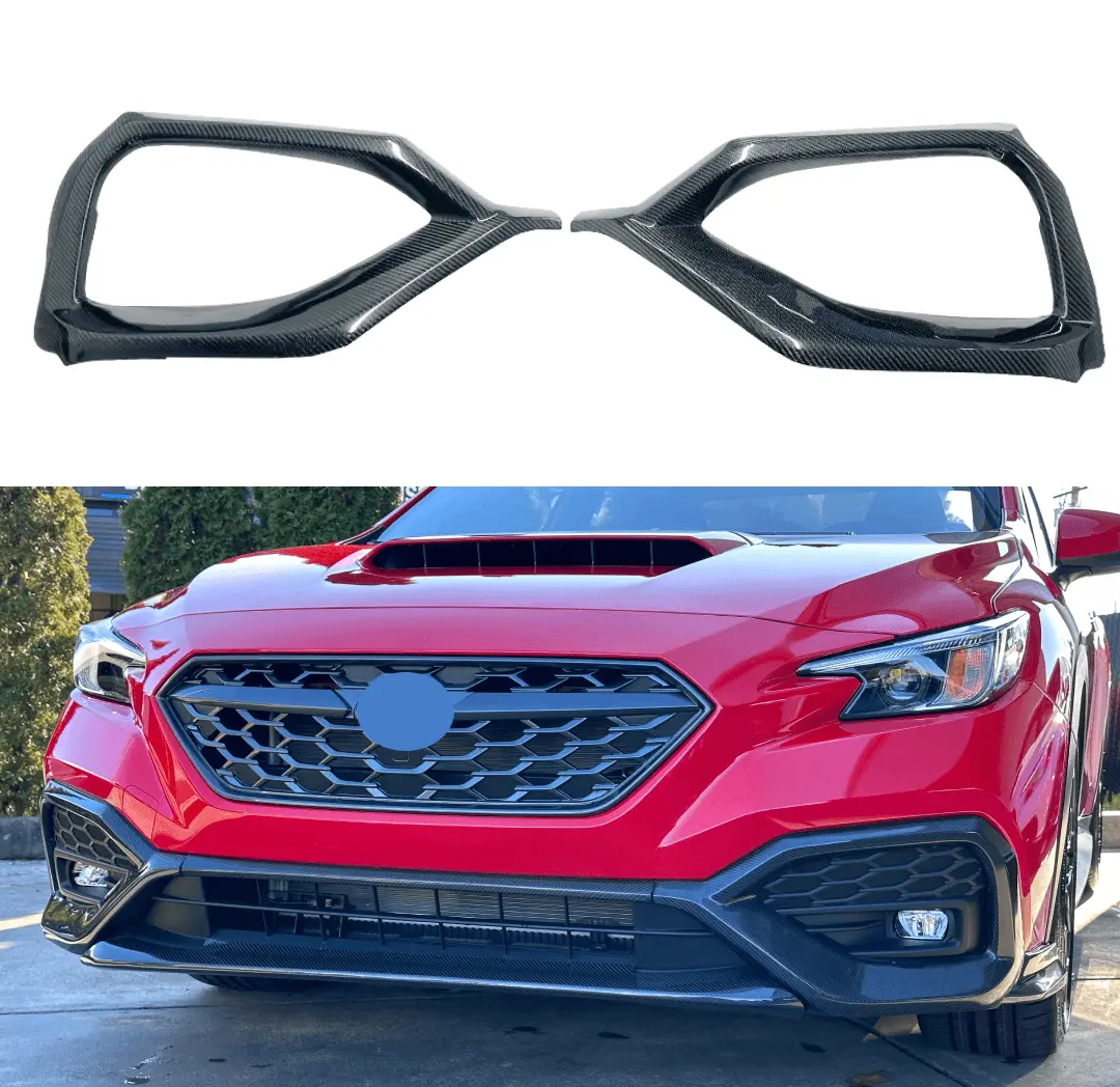 2022-2026 Subaru Wrx Vb - Carbon Fiber Fog Light Covers (2Pc) 1