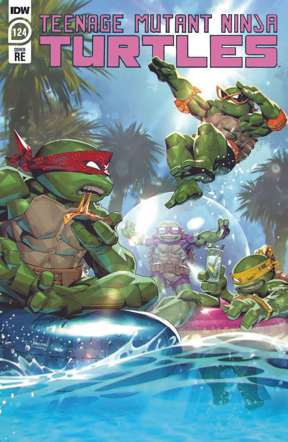 Tmnt Ongoing #124 Kael Ngu Exclusive Trade Dress 1
