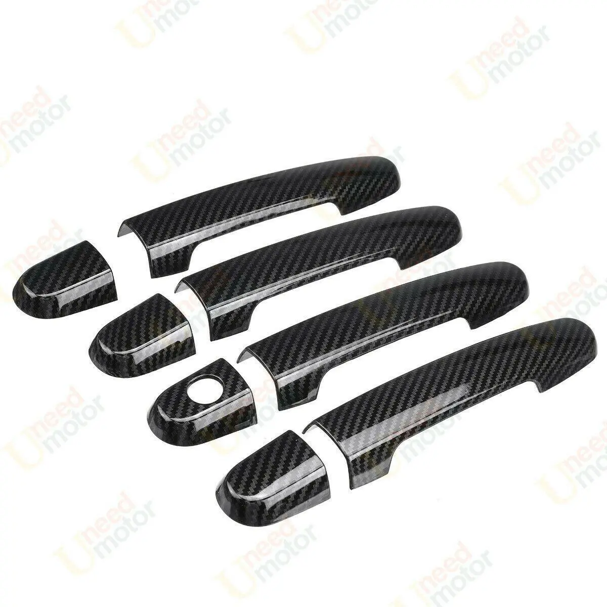 Fit 2005-2008 Scion Xa Door Handle Cover Trim (Carbon Fiber Print) 1