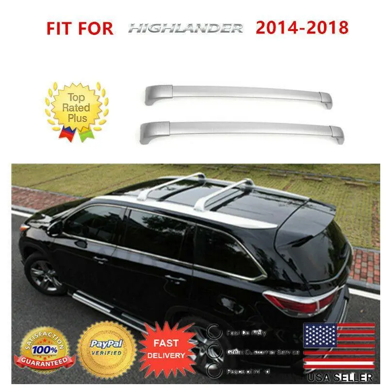Roof Rack Cross Bar - Oe Style  | Fits Toyota Highlander Le (14-18) 1