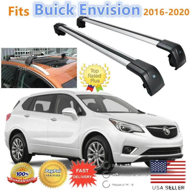 Fit 2016-2020 Buick Envision Baggage Luggage Cross Bar Crossbar 2
