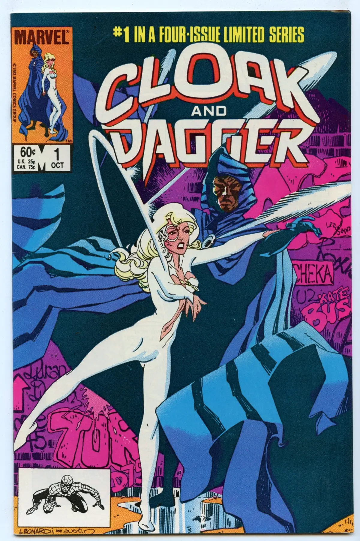 Cloak & Dagger Mini 1 (Oct 1983) Vf/Nm (9.0) 1