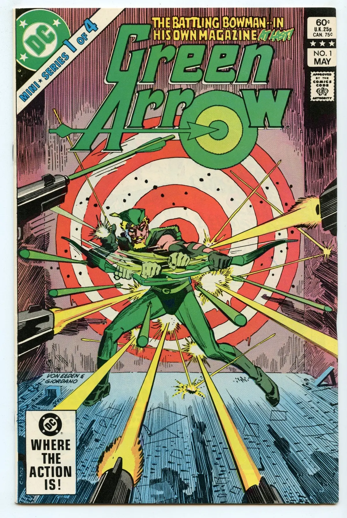 Green Arrow Mini 1 (May 1983) Nm- (9.2) 1