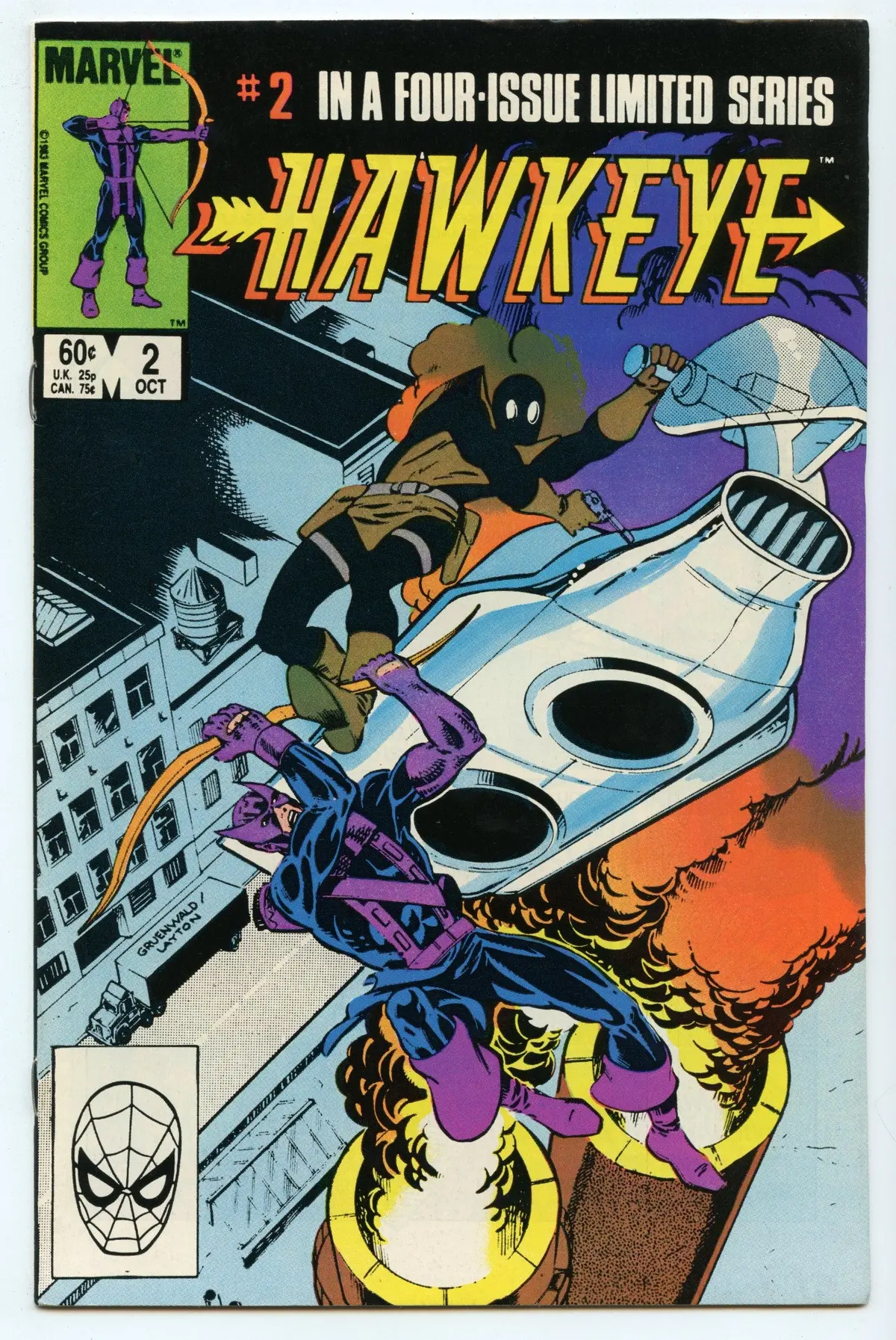 Hawkeye 2 (Oct 1983) Nm- (9.2) 1